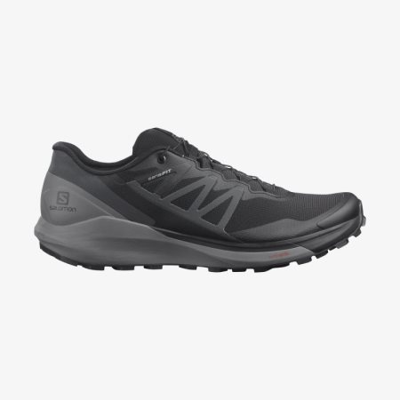 Zapatillas Trail Running Salomon SENSE RIDE 4 Hombre Negras (ES-VBAE)